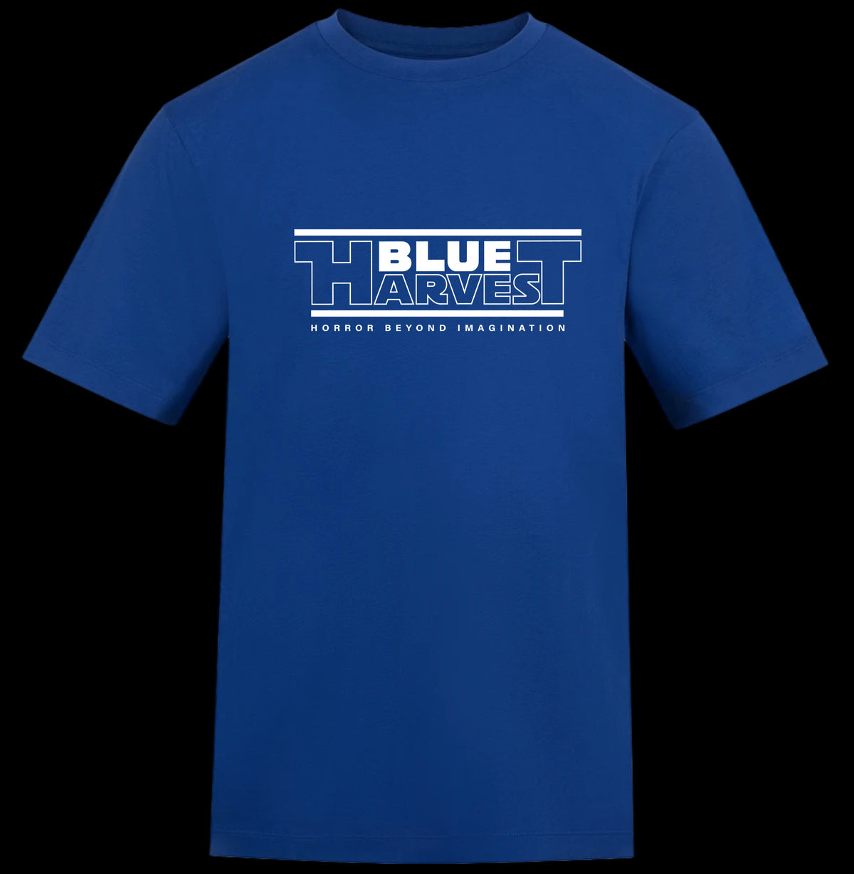 Blue Harvest - Horror Beyond Imagination | Blue Short sleeve T-shirt
