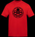 Hydra Marvel Black Logo Short Sleeve T-Shirt front view