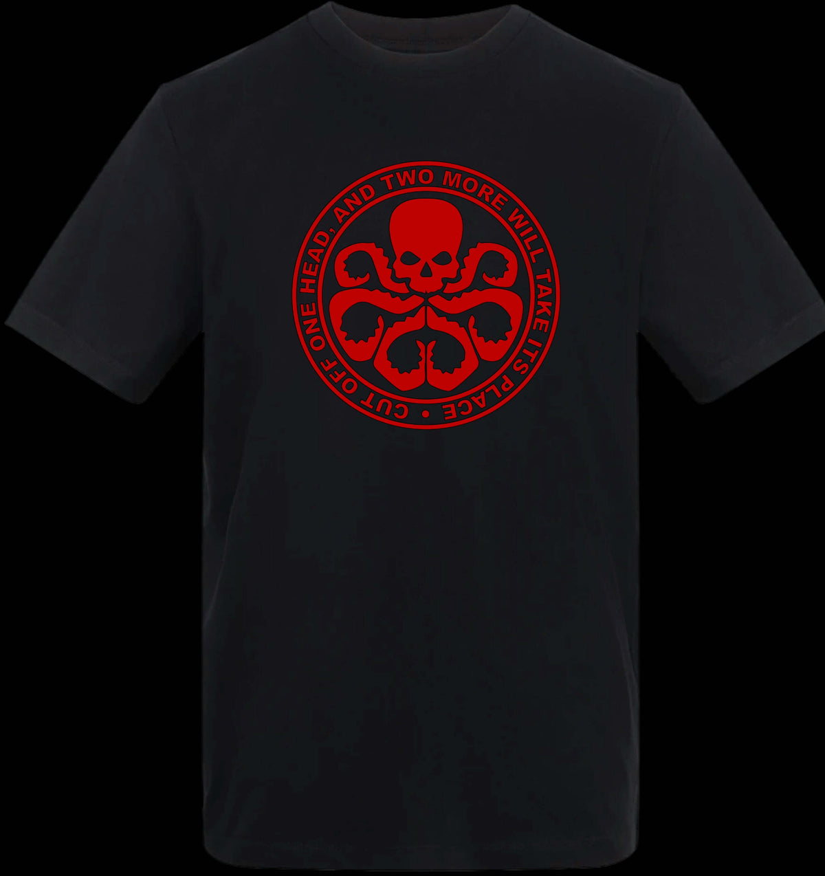 Hydra (Marvel) | Short sleeve T-shirt (Red logo)